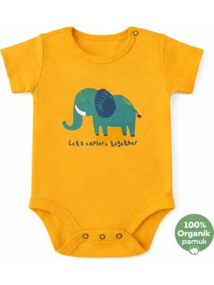 Motherlove % 100 Organik Pamuk Kısa Kol Body