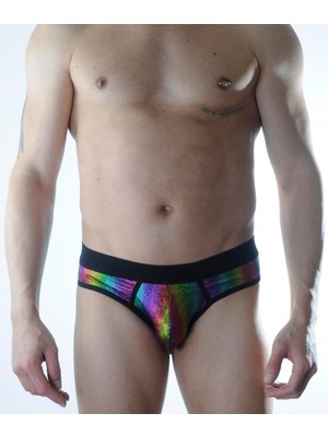 Najmaddin Beruflic Erkek Desenli Fantezi Slip Iç Çamaşırı Najmaddin