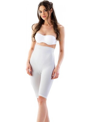 Pileli Store Pilelistore Ekru Mı Emay 2040 Anti Selülit Boxer Korse