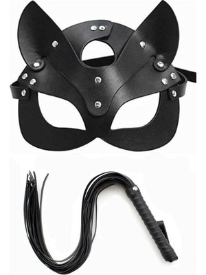 Najmaddin Beruflic Kırbaç Maske Deri Ikili Takım Najmaddin