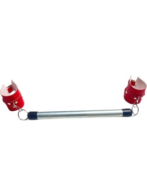 Najmaddin Beruflic Fantezi Seksi Deri Borulu Kırmızı El Kelepçesi Najmaddin