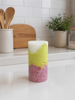 Betonique Stone Beton Kütük Mum 13*7 cm