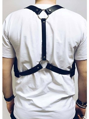 Najmaddin Beruflic Göğüsten Kancalı Erkek  Fantazi Giyim - BRFM27 Najmaddin