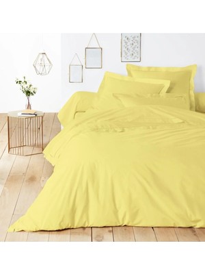 Nesco 200X220 %100 Pamuk Ranforce Çift Kişilk Nevresim Takımı (4 Adet Yastık) Fermuarlı