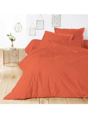 Nesco 200X220 %100 Pamuk Ranforce Çift Kişilk Nevresim Takımı (4 Adet Yastık) Fermuarlı