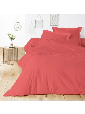 Nesco %100 Pamuk Ranforce 160X220 Tek Kişilik Nevresim Takımı (2 Adet Yastık) Fermuarlı