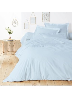 Nesco 200X220 %100 Pamuk Ranforce Çift Kişilk Nevresim Takımı (4 Adet Yastık) Fermuarlı