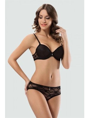 Pileli Store Pilelistore Le Jardin Desteksiz Dolgusuz Kaplı Sütyen Takımı 6042