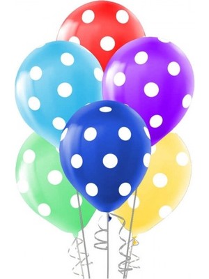 Keskin Sound Çepeçevre Puantiyeli Balon 100 Lü