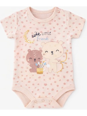 Motherlove Doğal Bambu ve Organik Pamuklu Kısa Kol Body