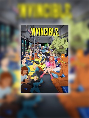 Tugo A4 Boyutunda Metal Invincible Tablosu