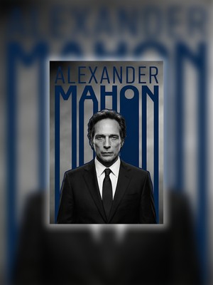 Tugo A4 Boyutunda Metal Alexander Mahon Tablosu