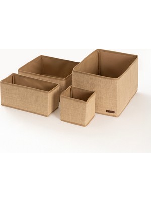 Koza Home Tidy Jüt Dolap Içi 4'lü Organizer  6010
