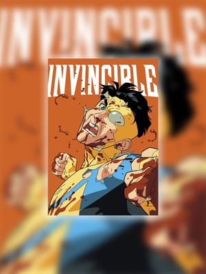 Tugo A4 Boyutunda Metal Invincible Tablosu