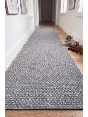 Melaris Halı Cehu Yolluk Naturel Jüt Halı Örme Kilim Sisal Hasır Halı Mutfak Balkon Halısı