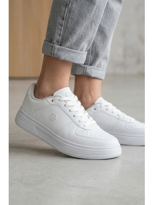 Liarca Daily Comfort Beyaz Rahat Günlük Yumuşak Tabanlı 4 Mevsim Trend Sneaker Ayakkabı