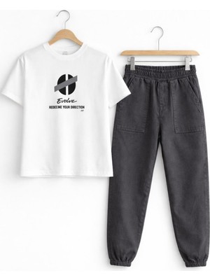 Erkek Mevsimlik T-Shirt Pantolon Takım