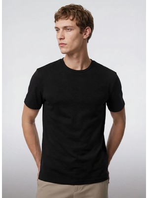 Altınyıldız Classics Siyah Erkek Slim Fit T-Shirt ACE091262933