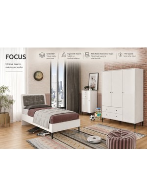 Venatto Focus Life White Genç ODASI(%100MDF)