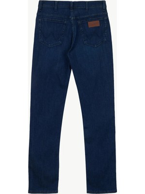 Wrangler Lacivert Erkek Slim Fit Denim Pantolon W12S00019337 Texas Slim Denim