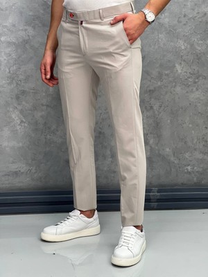 Modefendicom Italyan Kesim Pamuk Likra Kumaş Pantolon