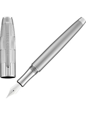 Hugo Boss Striato Chrome Gri Dolma Kalem