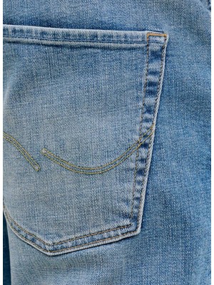 Jack & Jones Mavi Erkek Tapered Fit Denim Pantolon 12289083 Jjımıke Jjorgınal Jos 511