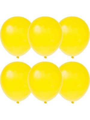 Keskin Sound 100 Lü Sarı Tek Renk Balon