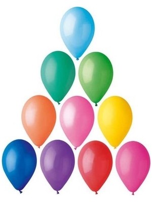 Keskin Sound 100 Lü 9 A Karışık Renk Balon