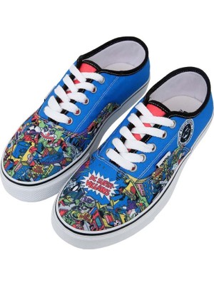 Dogo Kadın Vegan Çok Renkli Sneakers - Warner Bros Dc Villains Tasarım