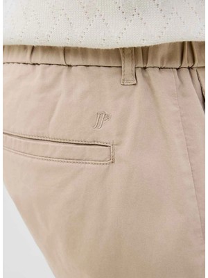 Jack & Jones Bej Erkek Chino Pantolon 12282549 Jpstkane Roccohybrıdjogger