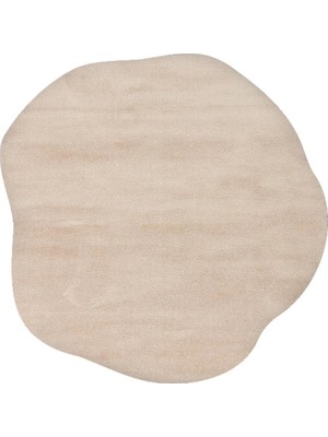 Hoom Rugs Bali Amorf 04 Bej Hav Toz Vermez Dekoratif Makine Halısı