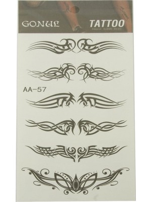 Pileli Store Kanat Tattoo Dövme Sticker