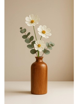 Handanca Élégance Iskandinav Tarzı Modern Minimalist Dekoratif Seramik Vazo Çiçeklik Solenne Collection