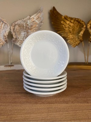Handanca 6'lı Porselen Tuzluk&lokumluk&sosluk 8 cm