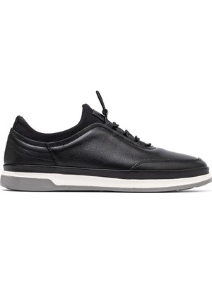Erkek Sneaker OG-9243 John May 101-841 Siyah Dolaplı-Siyah Streç