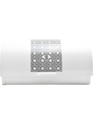 Handanca Meva Ekmek Kutusu Siyah Beyaz