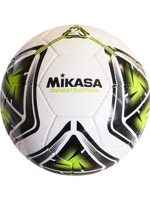 Mikasa Futbol Topu 4 Numara Regateador Beyaz-Yeşil Sentetik Deri Malzeme ile Tüm Zeminler İçin Uygun