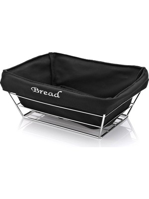 Handanca Dikdörtgen Bezli Ekmek Sepeti