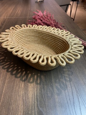 Handanca Galaxy Doğal, Jüt, Desenli, Sepet, Dolap Içi, Çocuk Odası, Düzenleyici, Saklama Sepeti