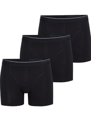 Blackspade Tender Cotton 3'lü Siyah Boxer 9673 - 967