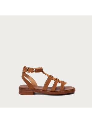 Kadın Sandalet 87B7 Frau Velour-S