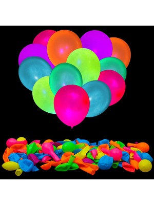 Keskin Sound 100 Lü Neon Baskılı Balon