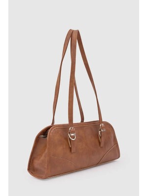 Shule Bags Vanity Baget Çanta Taba