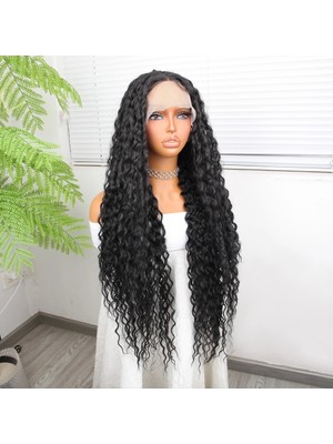 Colezium Afro Daa Siyah Fiber Sen Tül Peruk