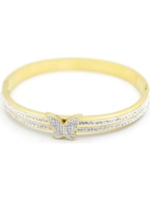 Die Grup Kelebek Bilezik - Altın