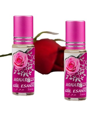MONAROZA Isparta Gül Esansı (Katkısız) 5 ml 60 Derece Dökme Gül Kokusuyla Saf Deneyim