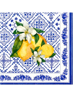 🌸 Homvira Desenli Dekoratif Kağıt Peçete – 20’li Paket 🌿(1 Paket Karışık Gönderilir.)