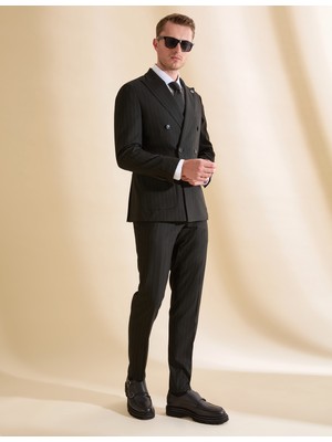 Pierre Cardin Erkek Siyah Ex. Slim Fit Takım Elbise 50319630-VR046