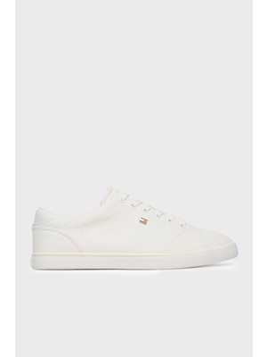 Tommy Hilfiger Logolu Sneaker Ayakkabı Bayan Ayakkabı FW0FW09102 Ybs